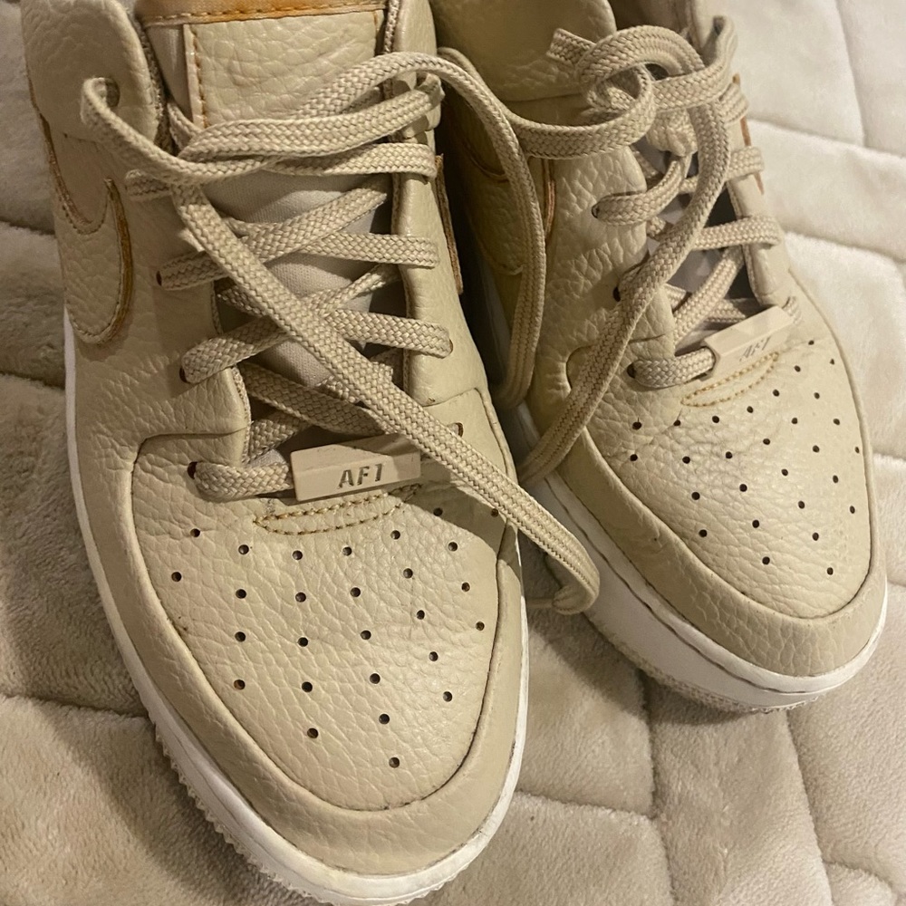 Leather NIKE Air Force 1